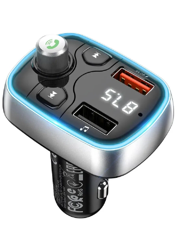FM модулятор в машину с блютузом трансмиттер FM модулятор в машину с блютузом трансмиттер