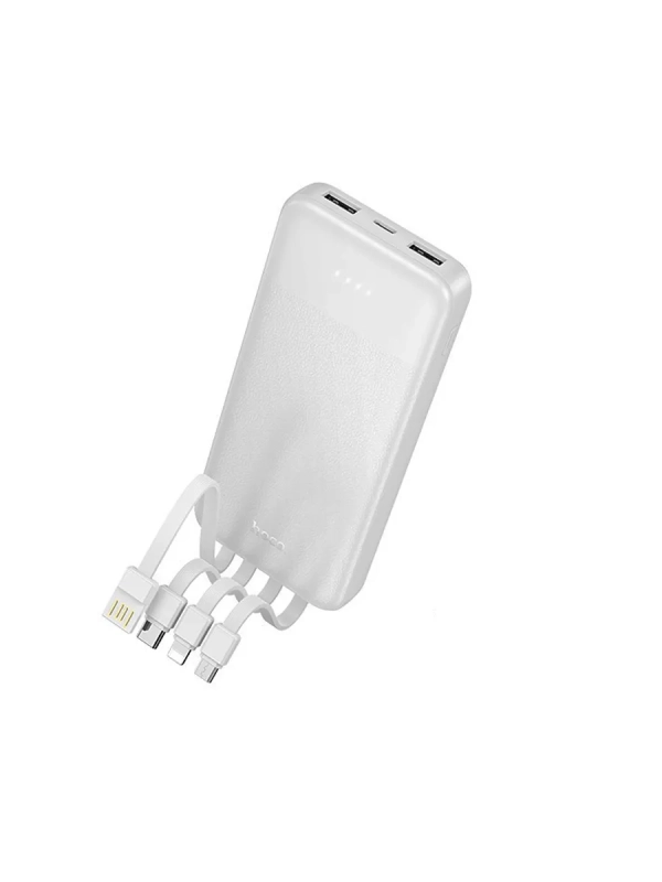 Внешний аккумулятор J163 10000 mAh с кабелями