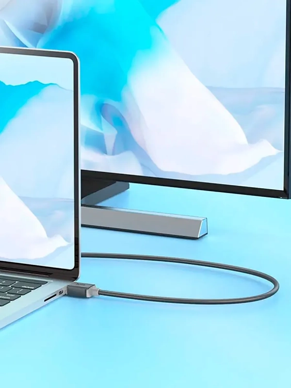 Кабель Hoco US08 HDMI-HDMI (4K) 1 м, черный