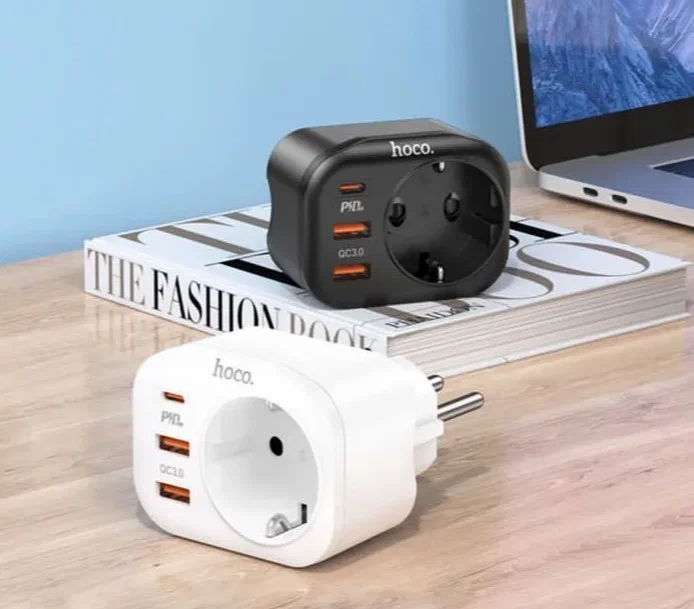 Сетевой фильтр Быстрая зарядка HOCO NS3