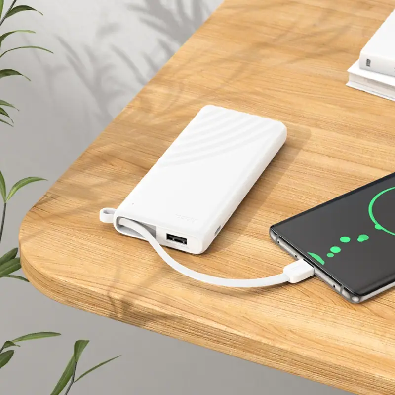 Универсальный Доп. Аккумулятор 5000mAh, J129, HOCO, 1 USB Универсальный Доп. Аккумулятор 5000mAh, J129, HOCO, 1 USB
