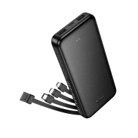 Внешний аккумулятор J163 10000 mAh с кабелями