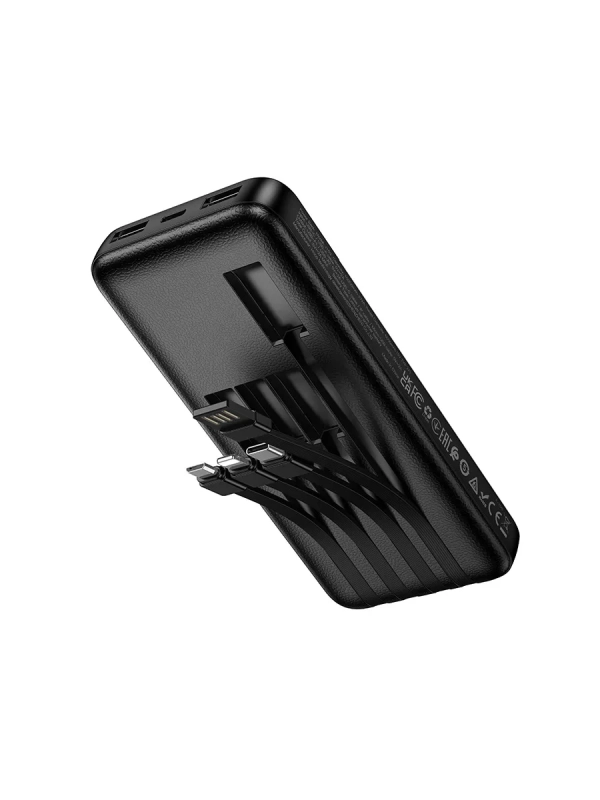 Внешний аккумулятор J163 10000 mAh с кабелями