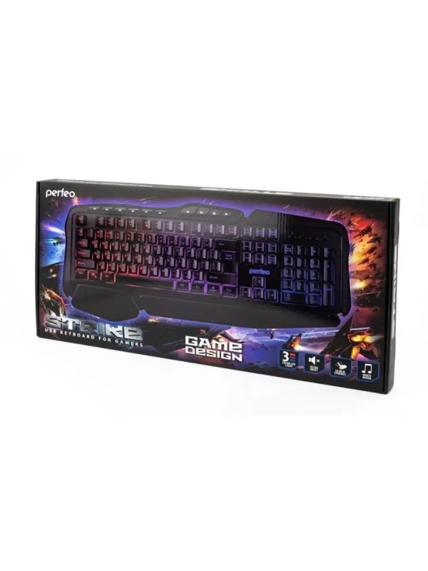 Игровая клавиатура Perfeo Strike PF-A4390 (геймерская)