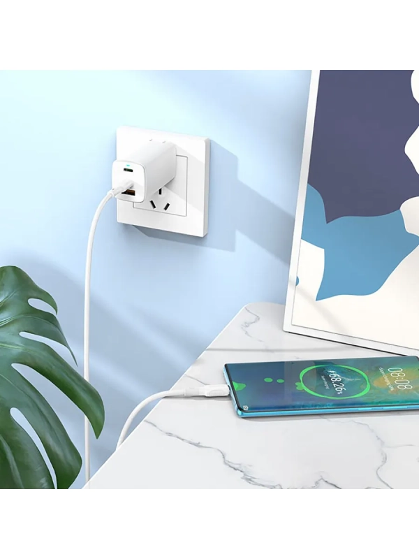 Кабель Type-C - Type-C Borofone BX80 PD 60W 100см Кабель Type-C - Type-C Borofone BX80 PD 60W 100см