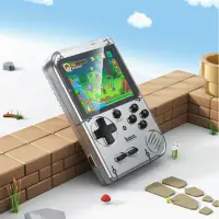 Портативная игровая консоль GA40 с вертикальным экраном, 400 встроенных игр, компактная ретро консоль для детей и взрослых