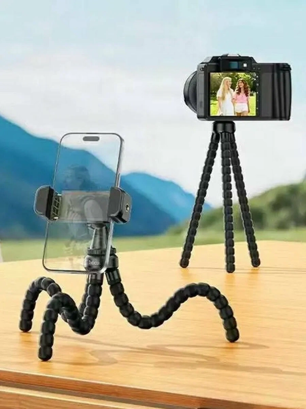 Гибкий штатив-осьминог HOCO H101 для смартфонов и камер