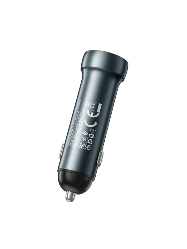 Автомобильное заряд. устр. Hoco Z54 2USB 15.5W серый