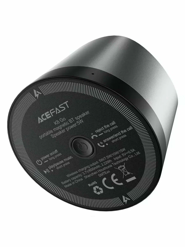 Портативная беспроводная колонка-подставка ACEFAST K8 Go (BT 6.0, 15W)
