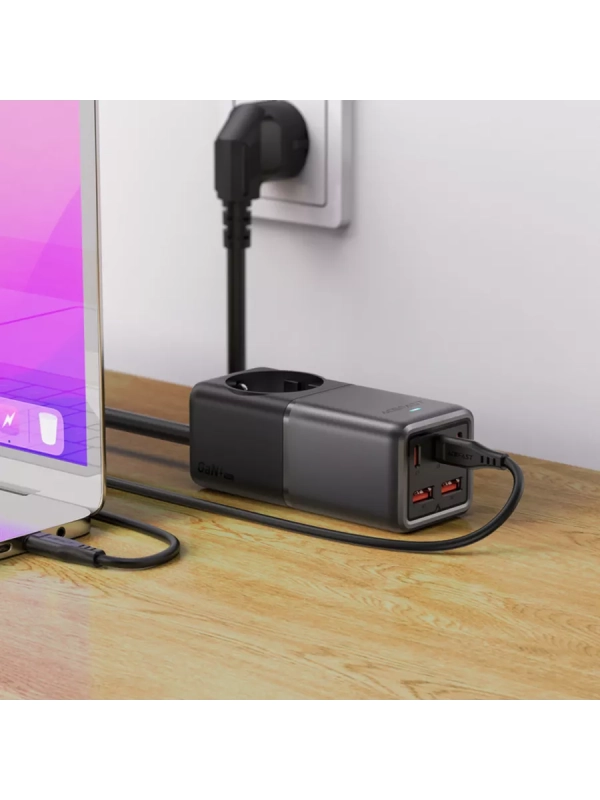 Зарядное устройство Z2 PD75W GaN (3*USB-C+2*USB-A) EU
