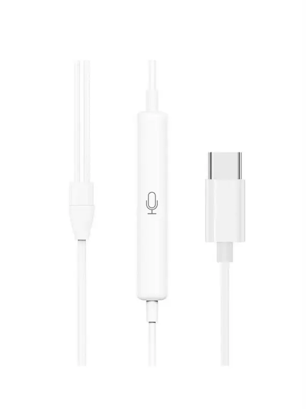 Наушники M101 MAX Type-C HOCO Белые Наушники M101 MAX Type-C HOCO Белые