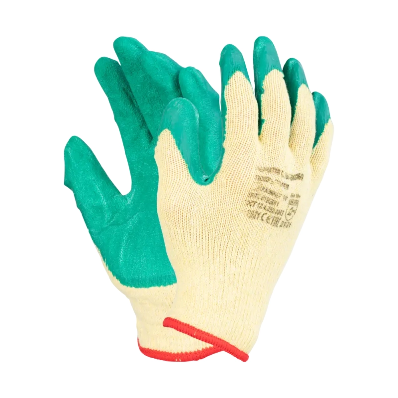 Перчатки с латексным покрытием рифлёным, Fort (р.9) Перчатки с латексным покрытием рифлёным, Fort (р.9)