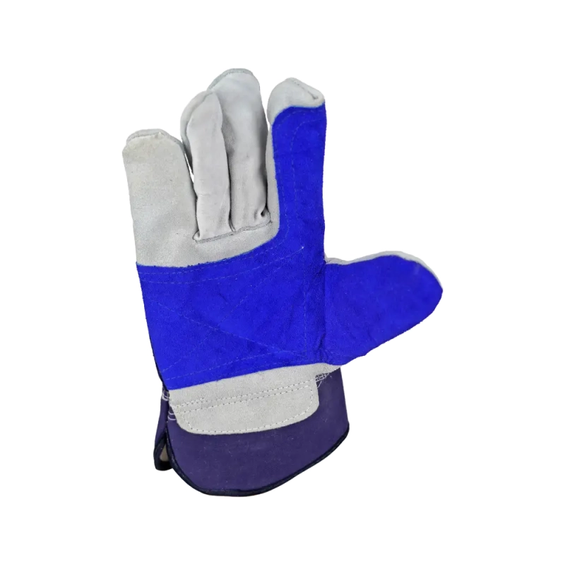 Перчатки спилковые комбинированные Сафари Плюс (Докер), Fort 0110