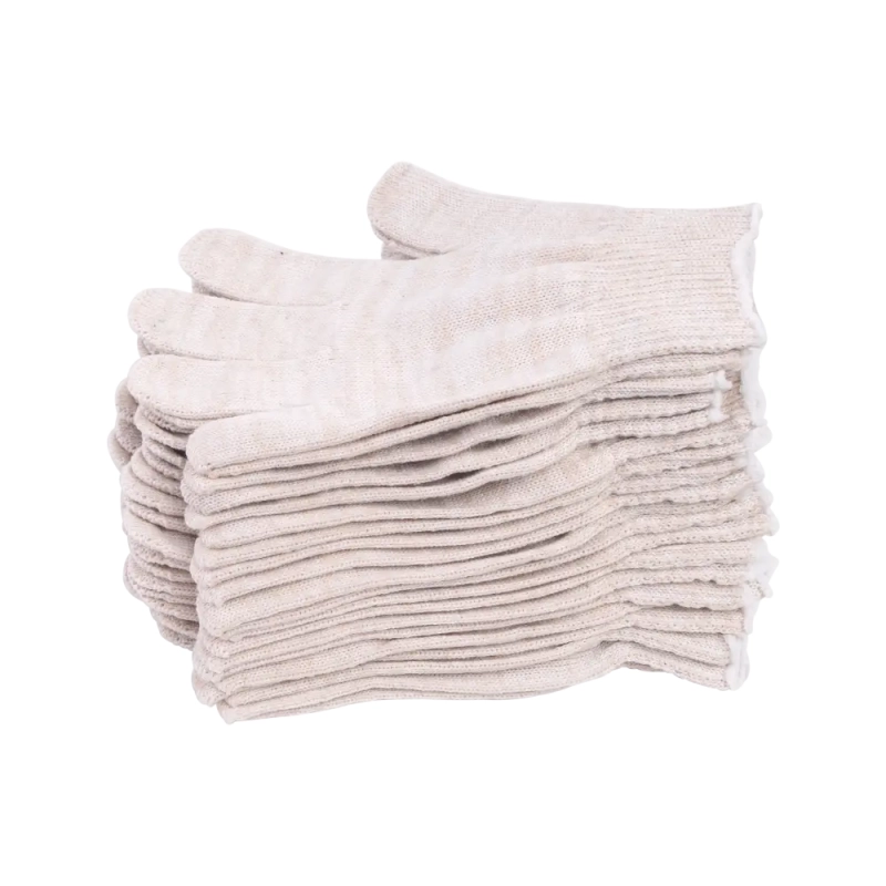 Перчатки х/б без ПВХ, 45гр, 10 класс, арт. 0114Р, белые Перчатки х/б без ПВХ, 45гр, 10 класс, арт. 0114Р, белые