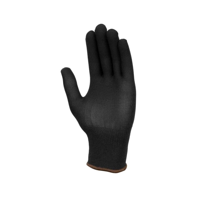 Перчатки нейлоновые без ПВХ, арт.1423 черные (р.8) Перчатки нейлоновые без ПВХ, арт.1423 черные (р.8)