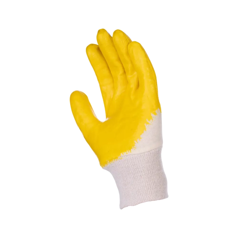 Перчатки с нитриловым частичным покрытием, Лайт, манжет - резинка, Fort Перчатки с нитриловым частичным покрытием, Лайт, манжет - резинка, Fort