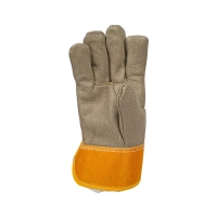 Перчатки кожаные комбинированные утеплённые Юкон Перчатки кожаные комбинированные утеплённые Юкон