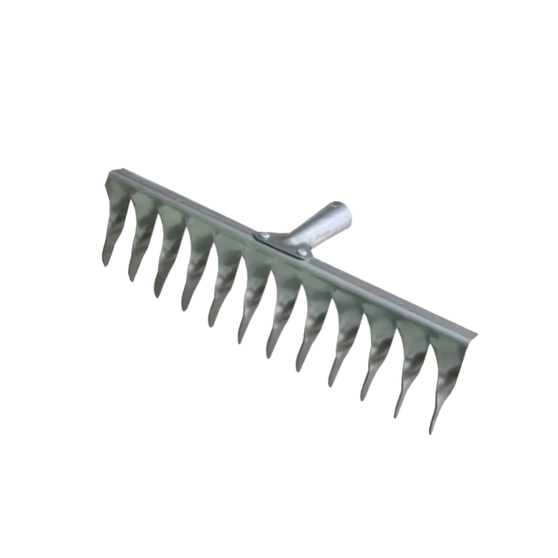 Грабли 12 зубьев витые без черенка, нержавейка Грабли 12 зубьев витые без черенка, нержавейка