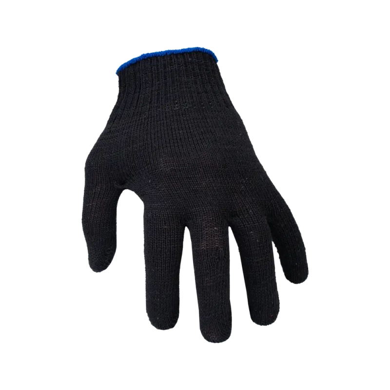 Перчатки х/б с ПВХ, 40гр, 10 класс, точка, черные Перчатки х/б с ПВХ, 40гр, 10 класс, точка, черные