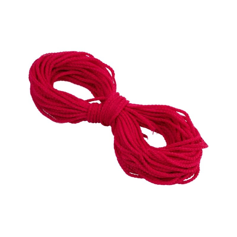 Шнур вязаный цветной 2 мм х 20 м Шнур вязаный цветной 2 мм х 20 м
