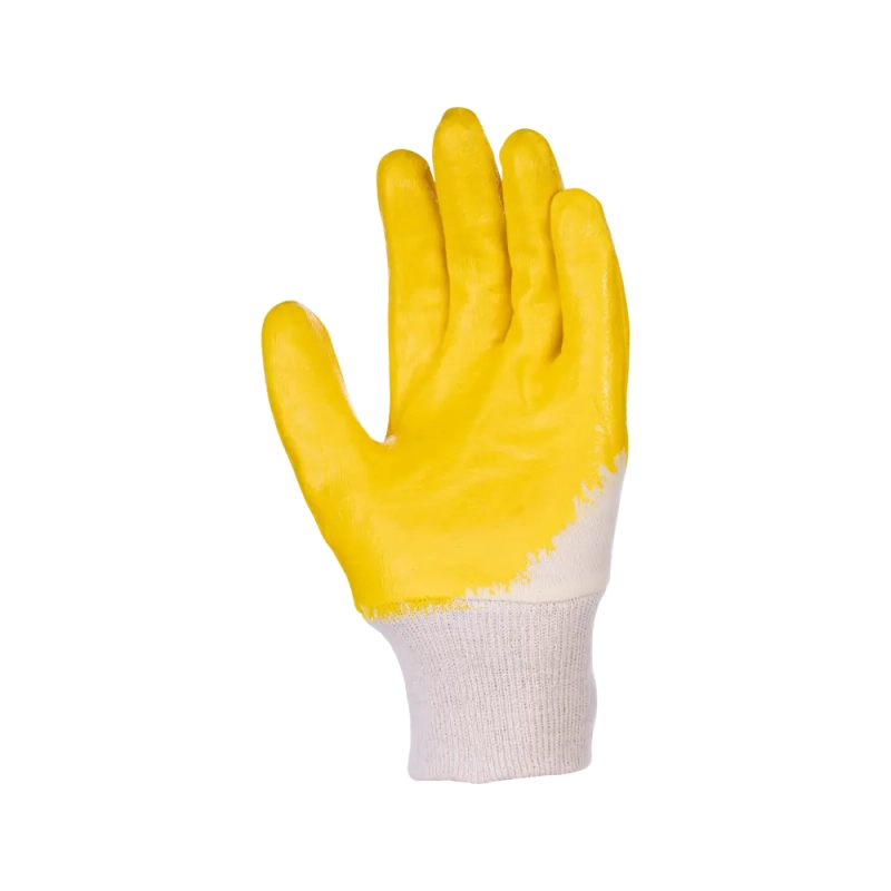 Перчатки с нитриловым частичным покрытием, Лайт, манжет - резинка, Fort Перчатки с нитриловым частичным покрытием, Лайт, манжет - резинка, Fort