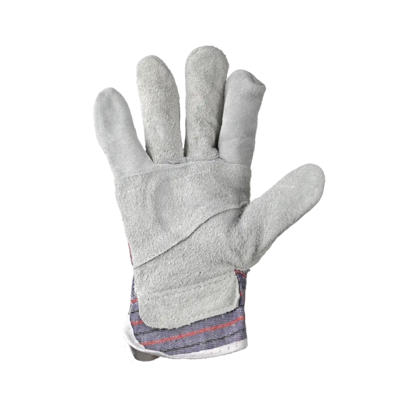 Перчатки спилковые комбинированные Ангара, 0115 Перчатки спилковые комбинированные Ангара, 0115