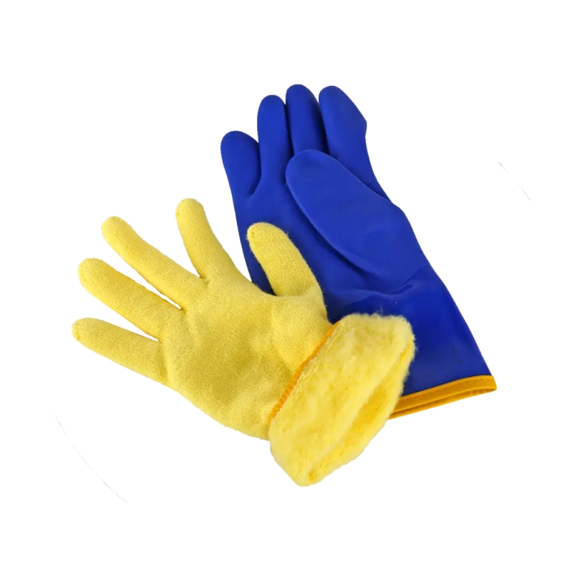 Перчатки ПВХ утеплённые TM 2Hands 5К30 Перчатки ПВХ утеплённые TM 2Hands 5К30