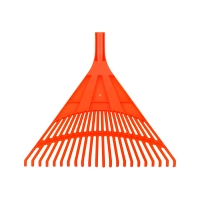 Грабли веерные пластиковые 22 зуба