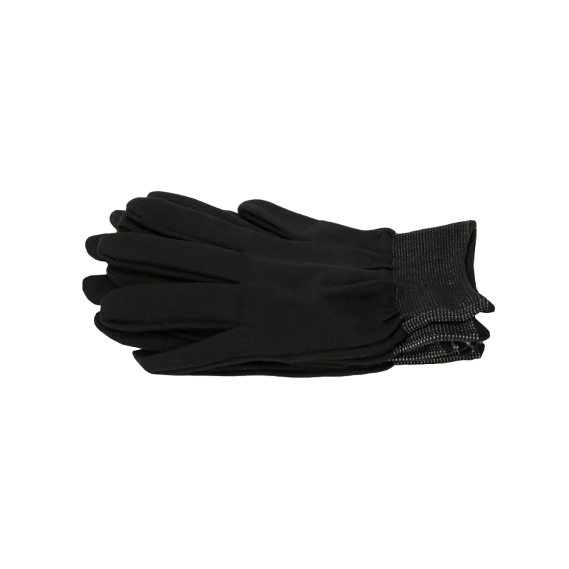 Перчатки нейлоновые без ПВХ черные 1402 (р.9-11) Перчатки нейлоновые без ПВХ черные 1402 (р.9-11)
