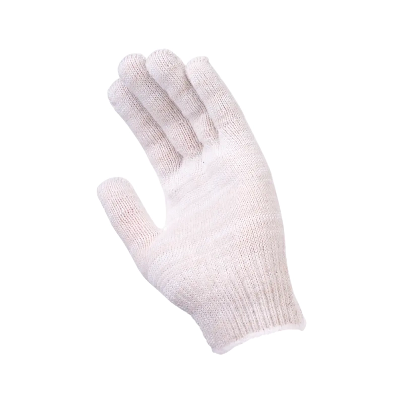 Перчатки х/б без ПВХ, 45гр, 10 класс, арт. 0114Р, белые Перчатки х/б без ПВХ, 45гр, 10 класс, арт. 0114Р, белые