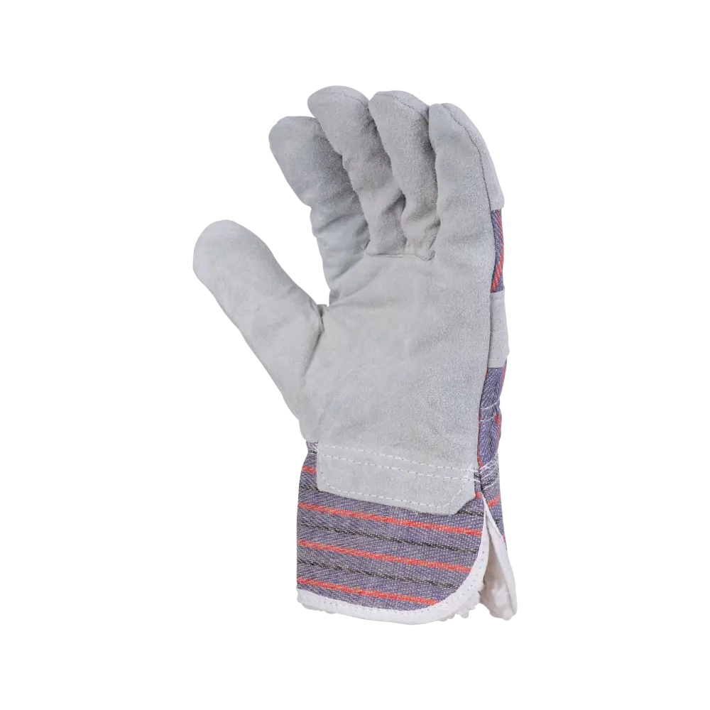 Перчатки спилковые комбинированные утеплённые Ангара 0115 Перчатки спилковые комбинированные утеплённые Ангара 0115