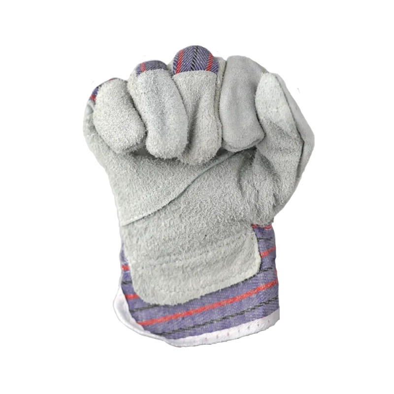 Перчатки спилковые комбинированные Ангара, 0115 Перчатки спилковые комбинированные Ангара, 0115