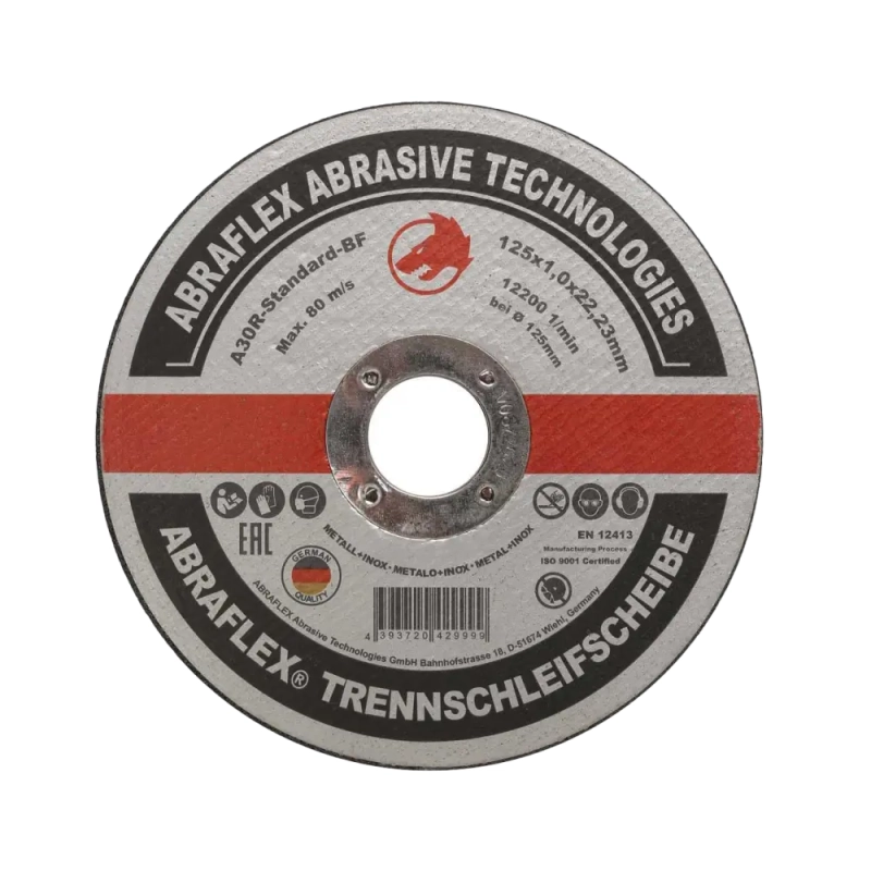 Круг отрезной по металлу Abraflex 125 х 1,6 х 22 мм Круг отрезной по металлу Abraflex 125 х 1,6 х 22 мм