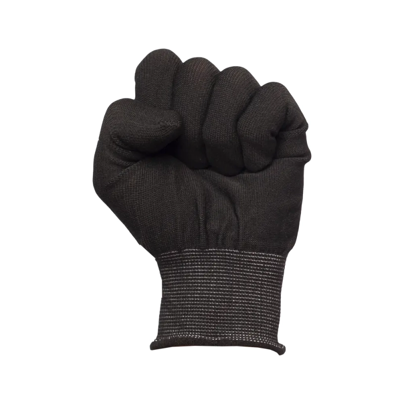 Перчатки нейлоновые без ПВХ черные 1402 (р.9-11) Перчатки нейлоновые без ПВХ черные 1402 (р.9-11)