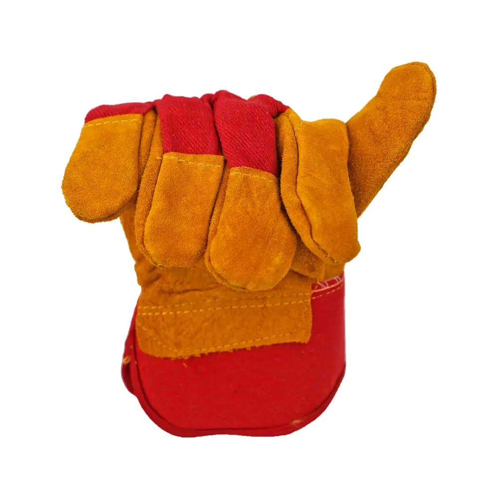 Перчатки спилковые комбинированные утепленные Перчатки спилковые комбинированные утепленные