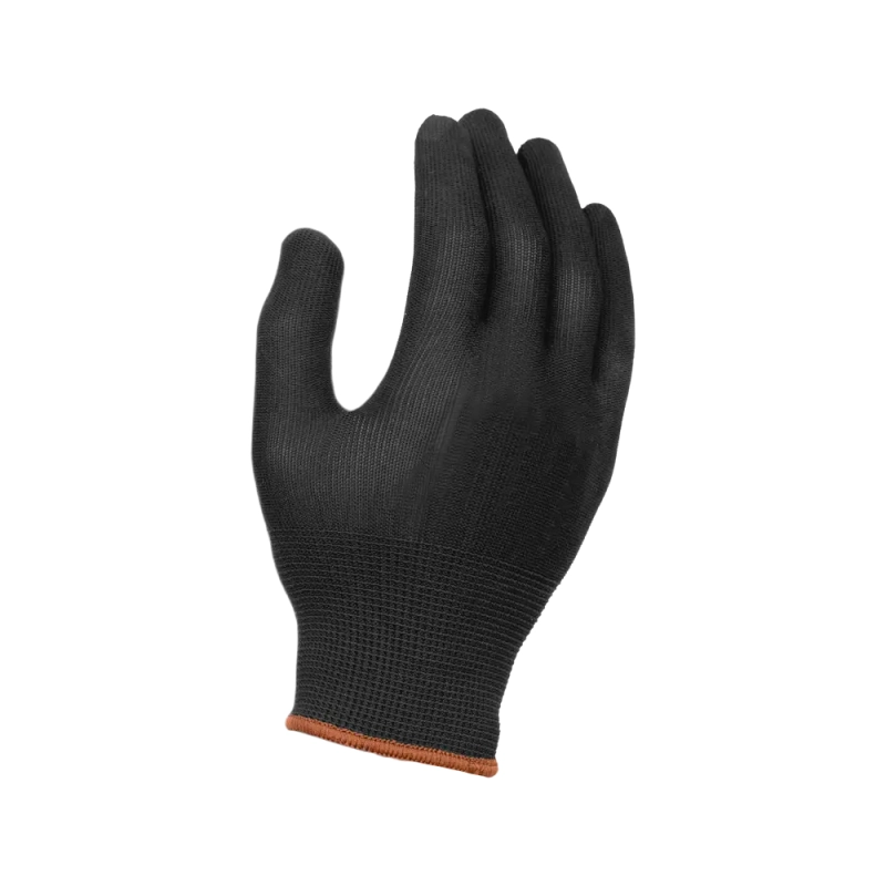 Перчатки нейлоновые без ПВХ, арт.1423 черные (р.8) Перчатки нейлоновые без ПВХ, арт.1423 черные (р.8)