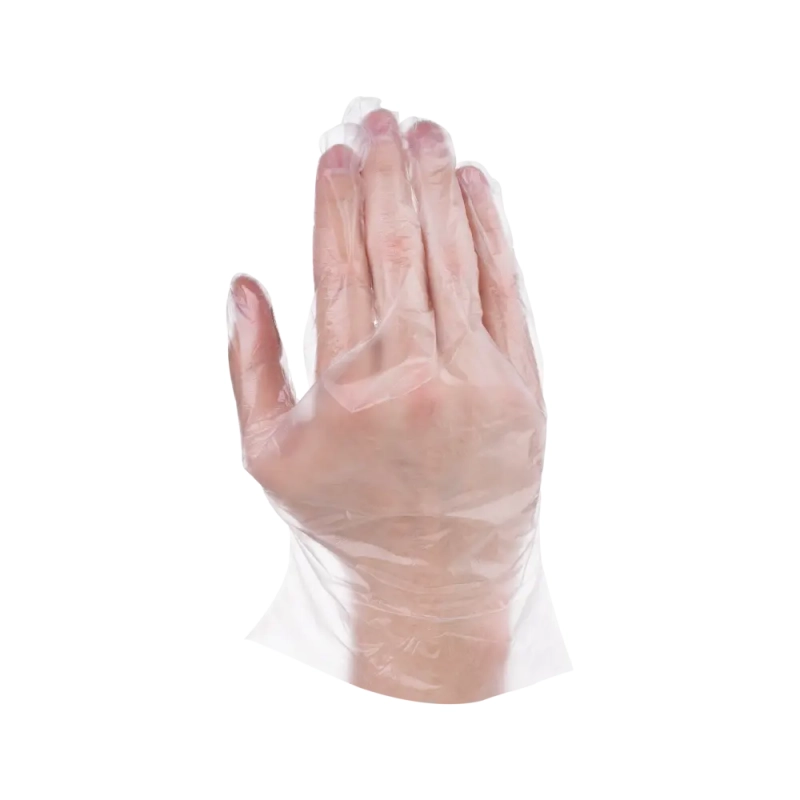 Перчатки полиэтиленовые, 100 шт/уп. 1611 р.L Перчатки полиэтиленовые, 100 шт/уп. 1611 р.L