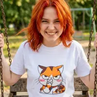 Трафарет для термопереноса на ткань и аксессуары тигренок 20х18 см