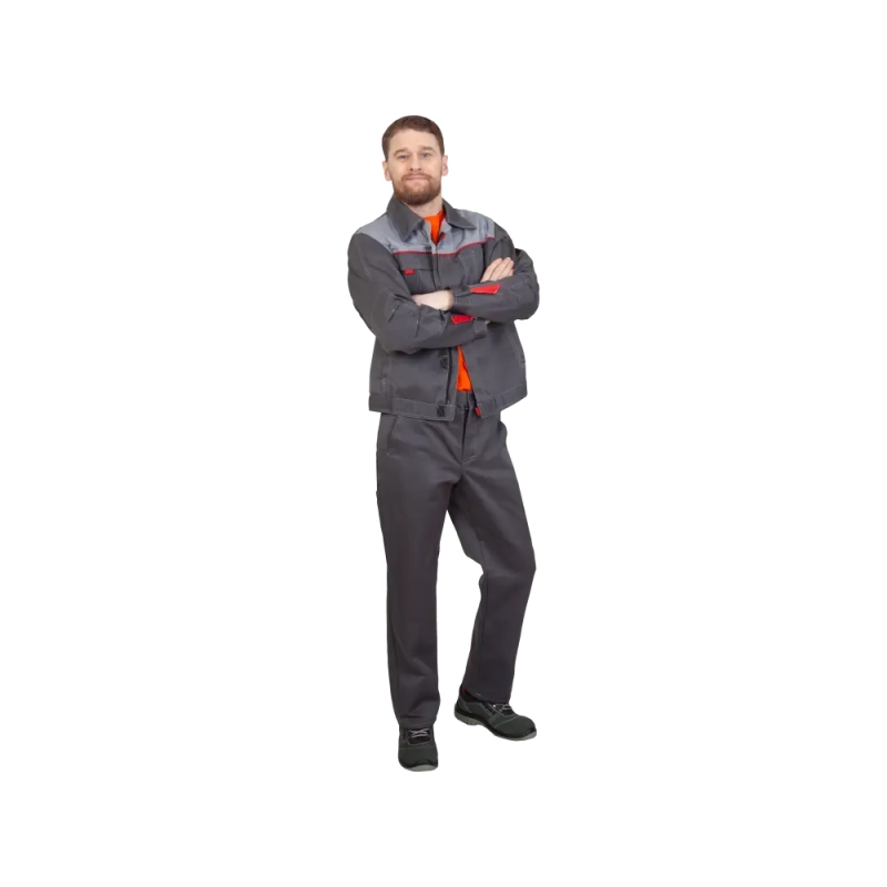 Костюм рабочий Актуал New, куртка+полукомбинезон 60-62/170-176 Костюм рабочий Актуал New, куртка+полукомбинезон 60-62/170-176
