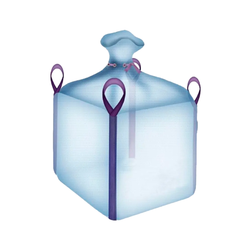 Биг-Бэг четырехстропный 95 х 95 х 130 см, верх юбка, низ глухой Биг-Бэг четырехстропный 95 х 95 х 130 см, верх юбка, низ глухой