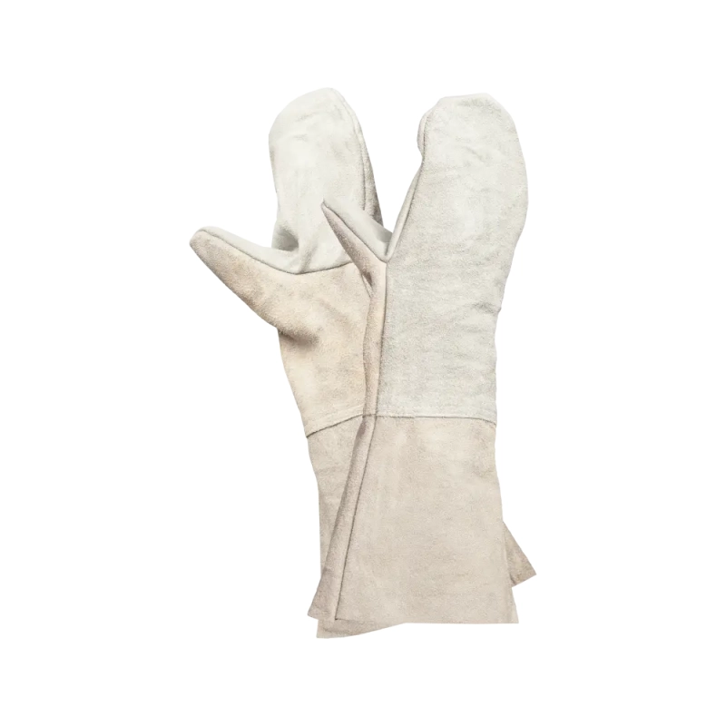 Краги спилковые двупалые, арт.1003 Краги спилковые двупалые, арт.1003