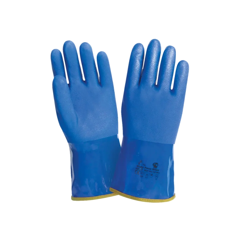 Перчатки ПВХ утеплённые TM 2Hands 5К30 Перчатки ПВХ утеплённые TM 2Hands 5К30