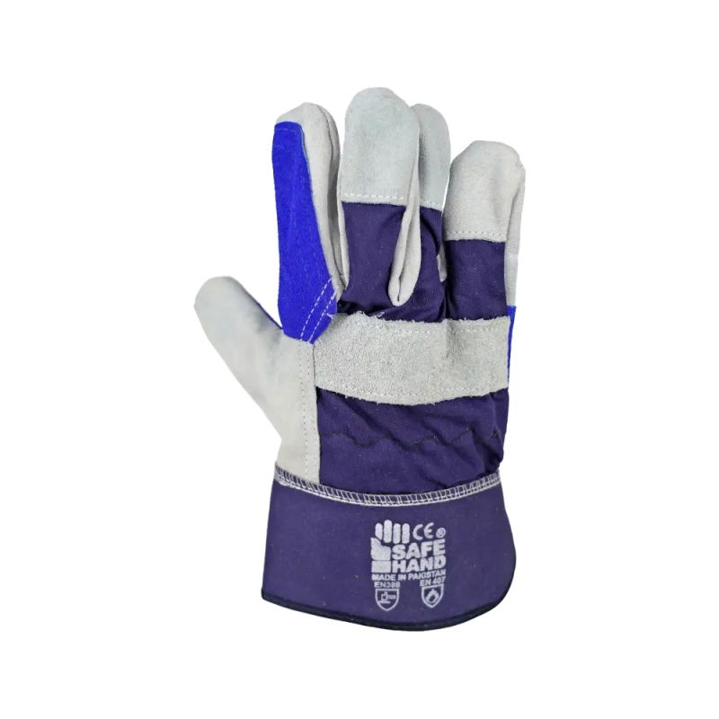 Перчатки спилковые комбинированные Сафари Плюс (Докер), Fort 0110