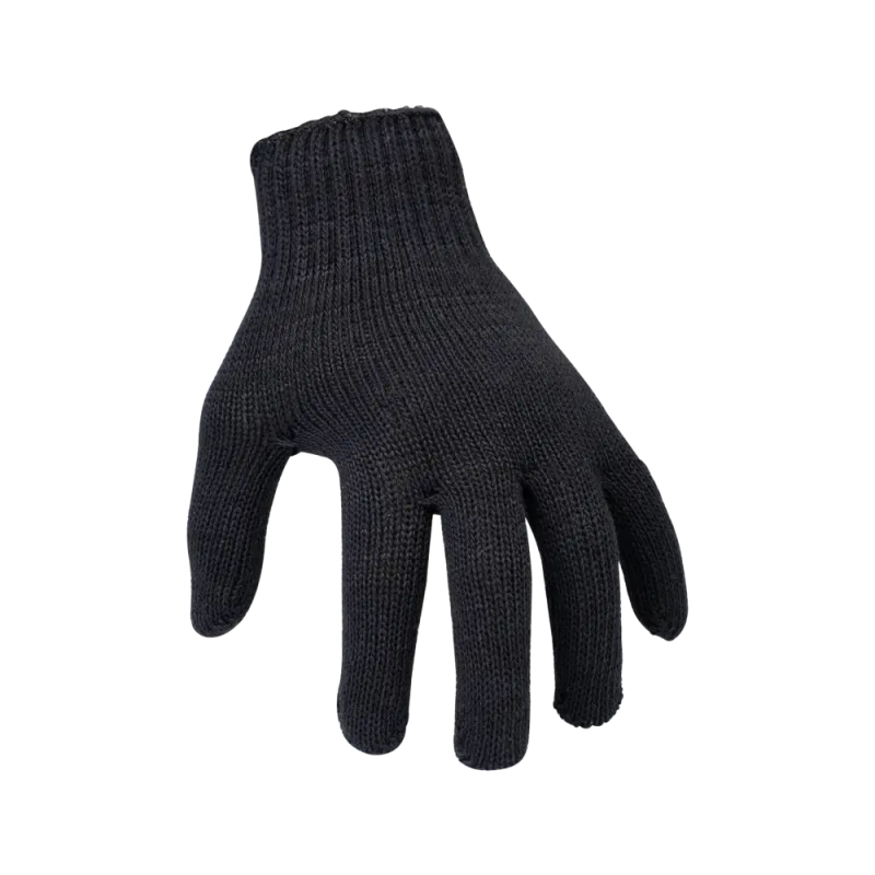 Перчатки х/б полушерсть без ПВХ, 56гр, 7 класс, арт. 0031Р, черные Перчатки х/б полушерсть без ПВХ, 56гр, 7 класс, арт. 0031Р, черные