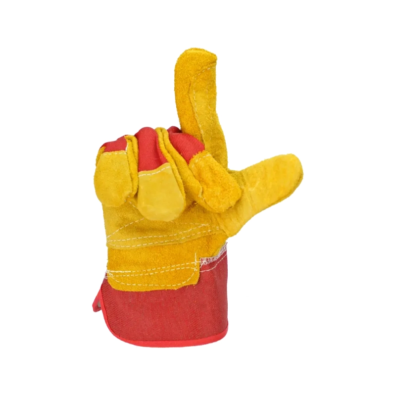 Перчатки спилковые комбинированные Ангара, 0115 Перчатки спилковые комбинированные Ангара, 0115