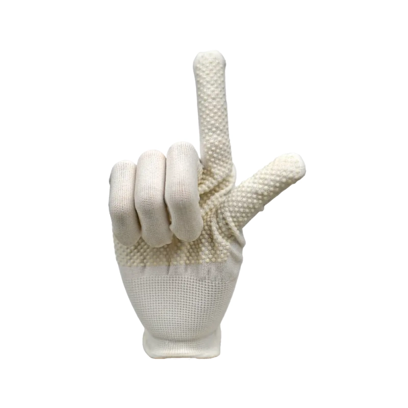 Перчатки нейлоновые с ПВХ антистатические 1414, р. 7-9 Перчатки нейлоновые с ПВХ антистатические 1414, р. 7-9