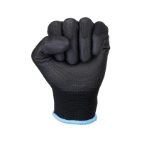 Перчатки нейлоновые с полиуретаном арт. 2101 (р.8 M) серый Перчатки нейлоновые с полиуретаном арт. 2101 (р.8 M) серый