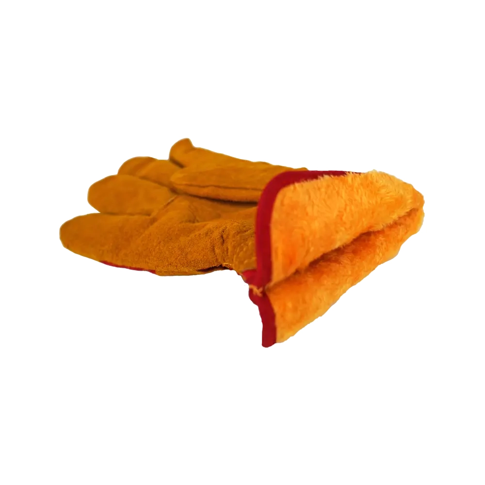 Перчатки спилковые комбинированные утепленные Перчатки спилковые комбинированные утепленные