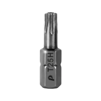 Бита отверточная Torx Tamper-25 х 25 мм, 2 шт/уп, Практика 035-660 Профи