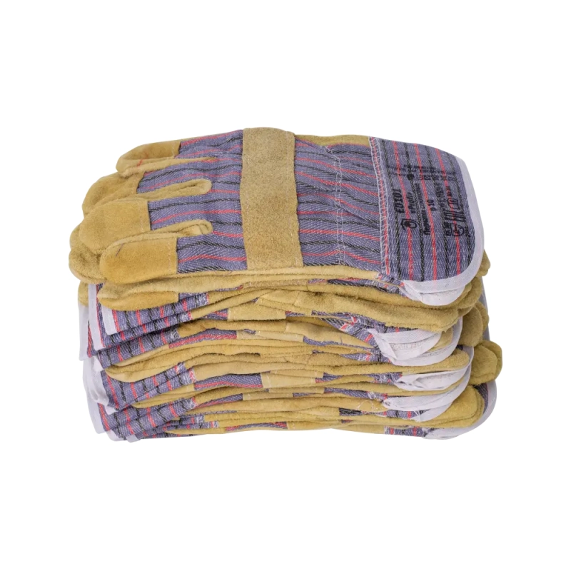 Перчатки спилковые комбинированные Ангара, 0115 Перчатки спилковые комбинированные Ангара, 0115